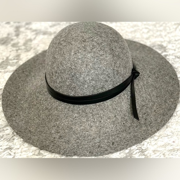 ‼️RARE‼️?NORDSTROM??NWT?Floppy Wool Hat in Heather Grey/Black main image 10